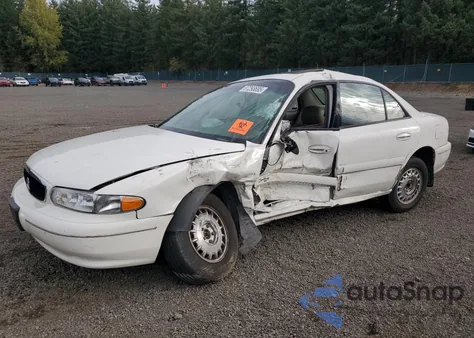 2002 Buick Century Limited from USA, damaged, VIN 2G4WY55J621272430